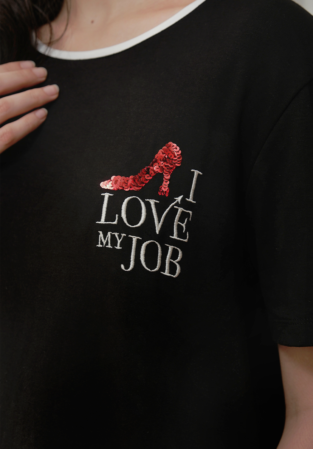 The Mantra Cotton Tee - The Devil Wears Prada