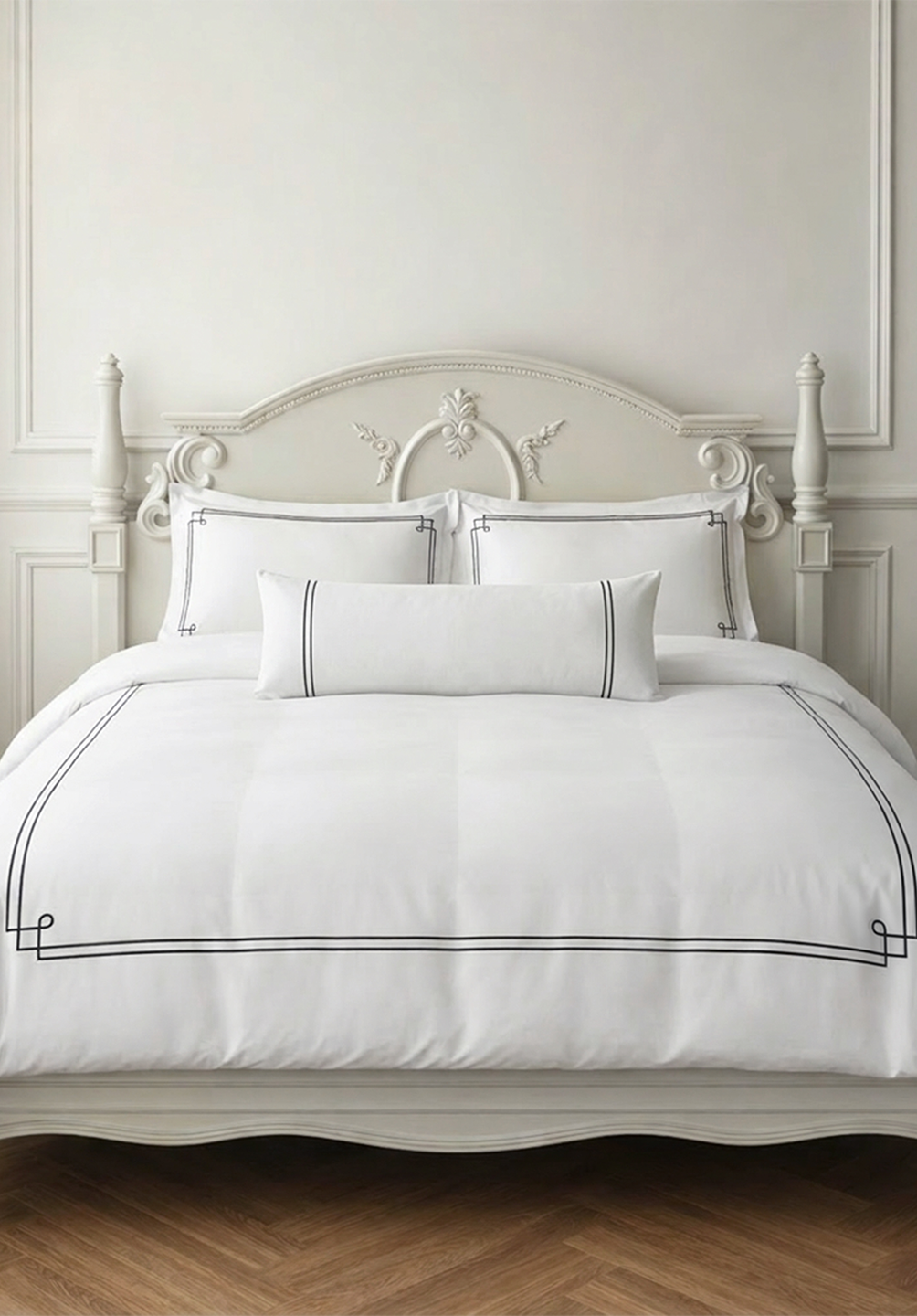 FULL Super King Bedding Set Minuit Collection