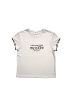 The Skim Latte Cotton Tee - The Devil Wears Prada