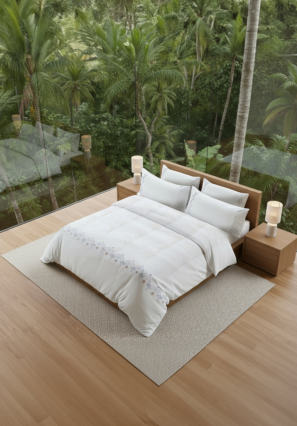 Super King Quilt Cover Luna Collection - SALIE