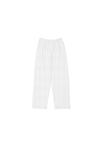 SALIE X Elxi Elvina - Bamboo Pointelle Long Pants in Opal White