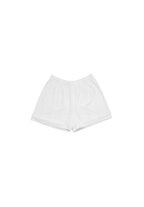 SALIE X Elxi Elvina - Bamboo Pointelle Shorts in Opal White
