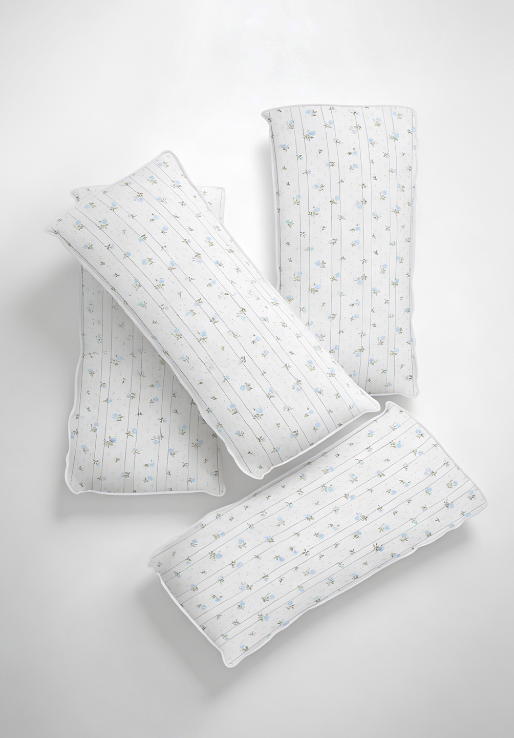 SALIE X Elxi Elvina - Regular Hug Pillow in Bluebell Pointelle