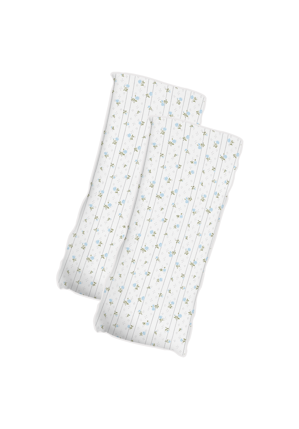 SALIE X Elxi Elvina - Regular Hug Pillow in Bluebell Pointelle