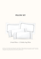 BUNDLE Head & Hug Pillow Sets Minuit Collection
