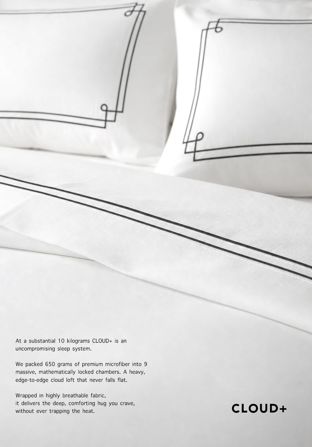Super King Quilt Cover Minuit Collection