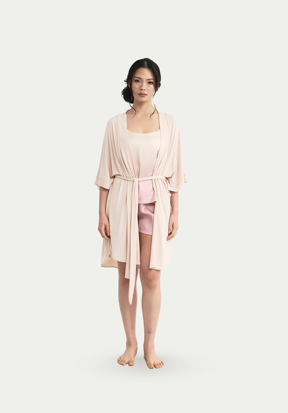 SALIE X Tiffany Soetanto - Tank Top Set in Pink Rose