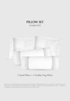 [BUNDLE] Head & Hug Pillow Set Charlotte Collection