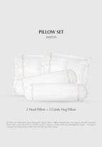 [BUNDLE] Head & Hug Pillow Set Amelia Collection