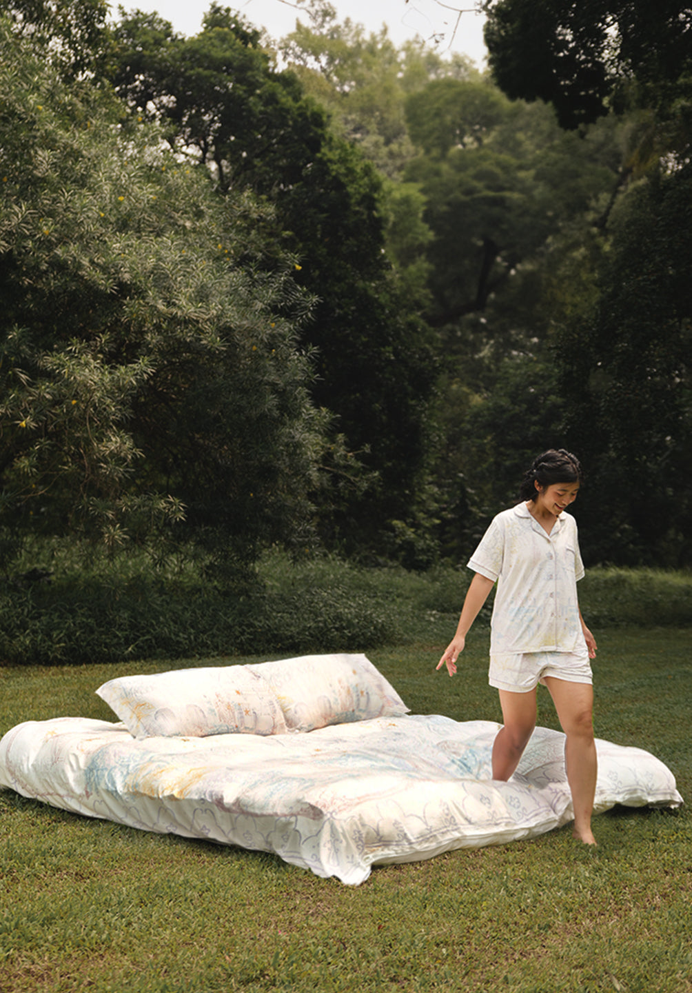 Super King Full Bedding Set Celeste Collection