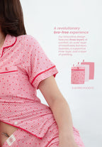 Invisipple Jammies Set Confetti Hearts - SALIE x Michimomo