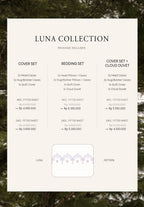 Super King Full Bedding Set Luna Collection