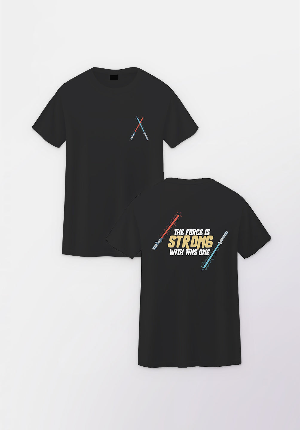 T-Shirt Strong Force Disney Star Wars