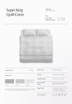 Super King Quilt Cover Super King Bed Charlotte Collection