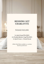 Bamboo Woven Full Bedding Set Charlotte Super King Bed