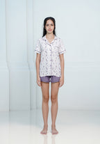 Women Short Button Pyjamas Disney Princess