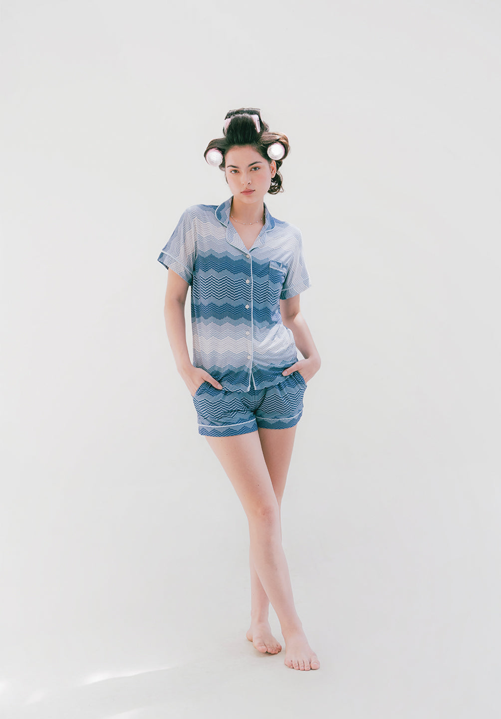 Bamboo Button Pyjamas Set