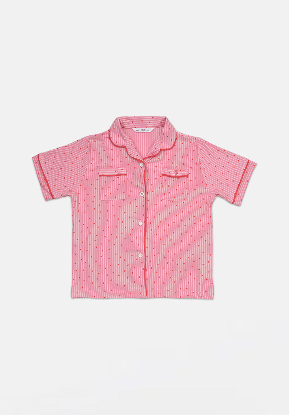 Invisipple Jammies Top Confetti Hearts