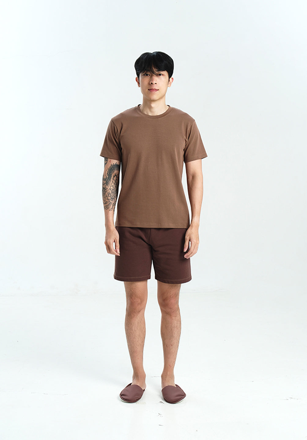 Men T-Shirt in Espresso