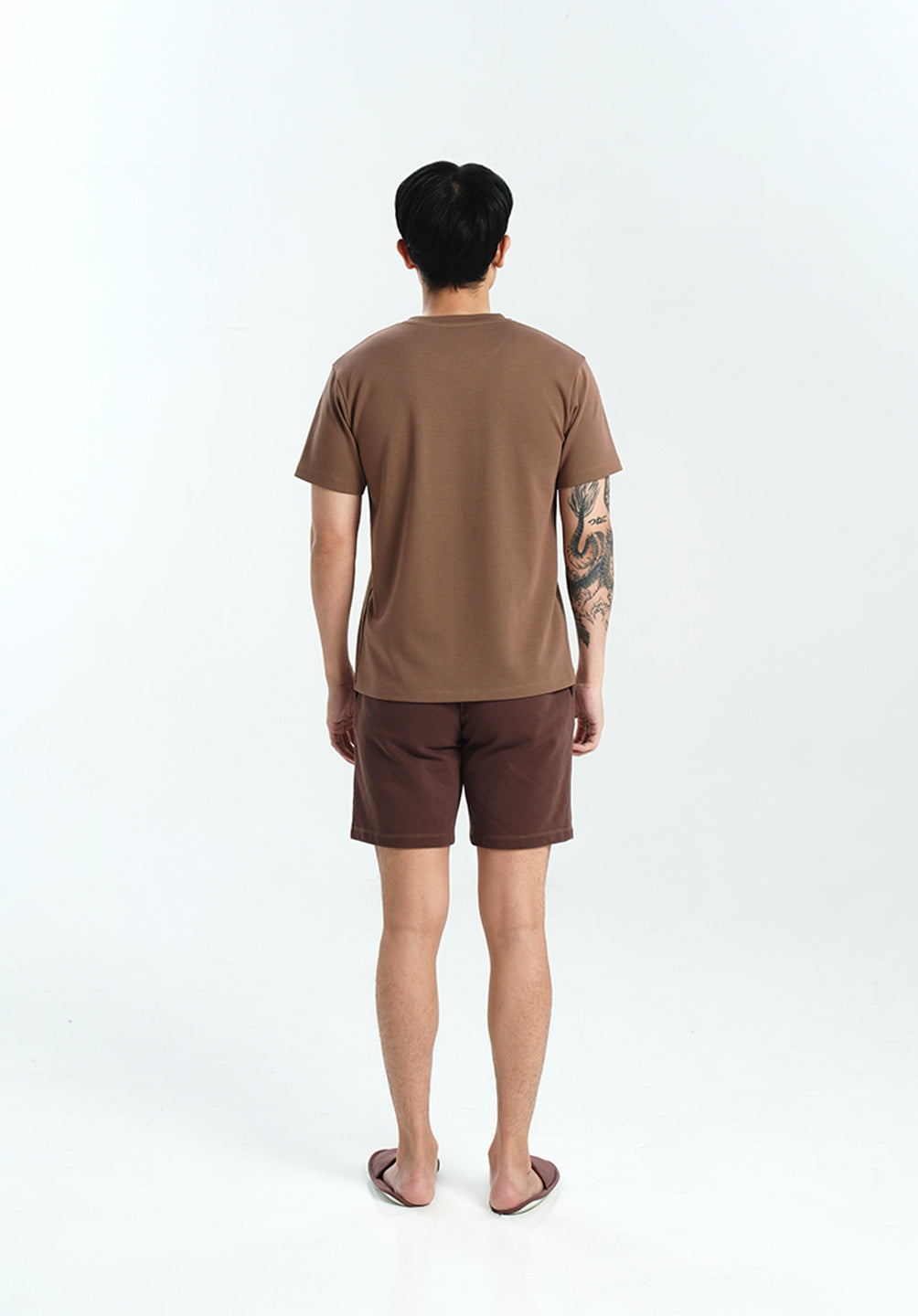 Men T-Shirt in Espresso