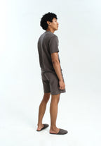 Men T-Shirt in Charcoal