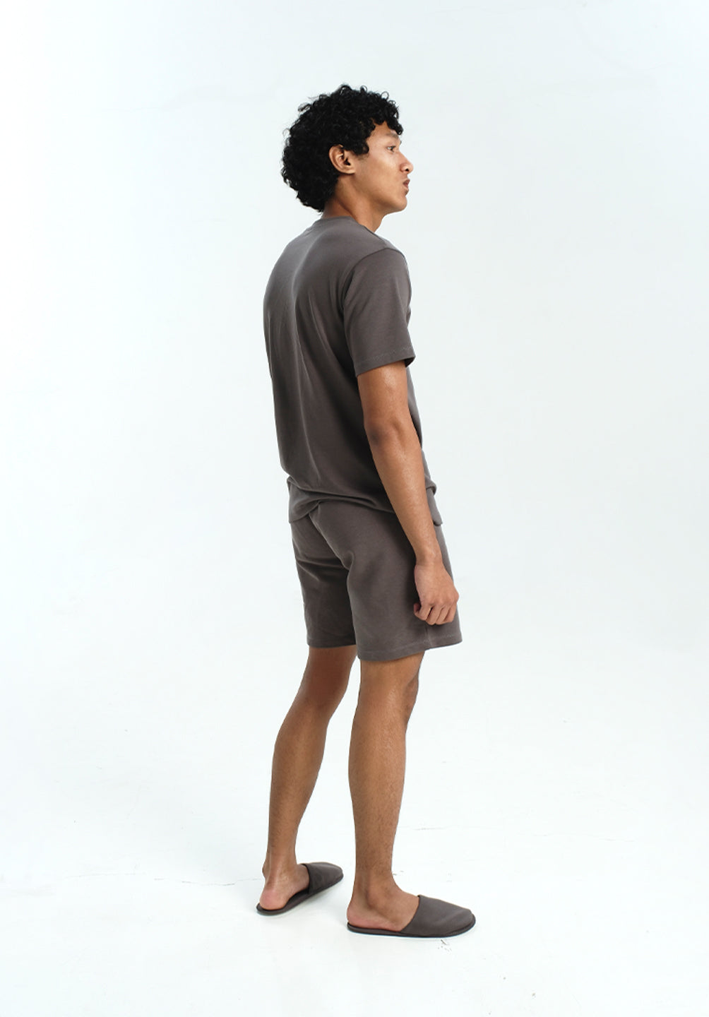 Men T-Shirt in Charcoal