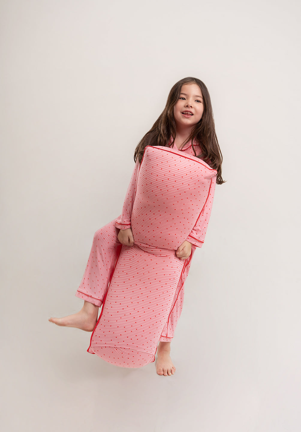 Chubby Hug Pillow Confetti Hearts - SALIE x Michimomo