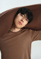 Adult Head Pillow Nudes in Espresso