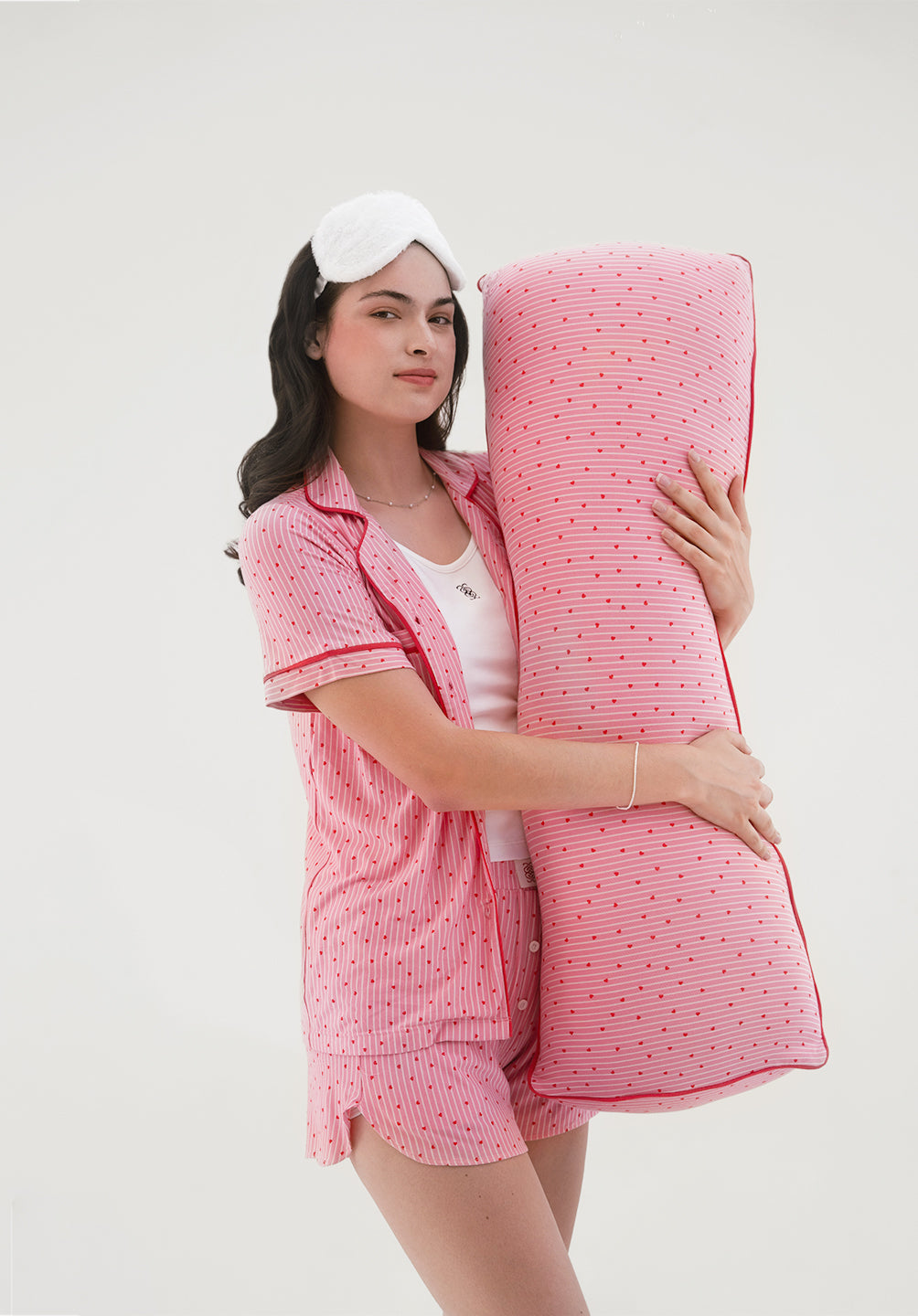 Chubby Hug Pillow Confetti Hearts - SALIE x Michimomo