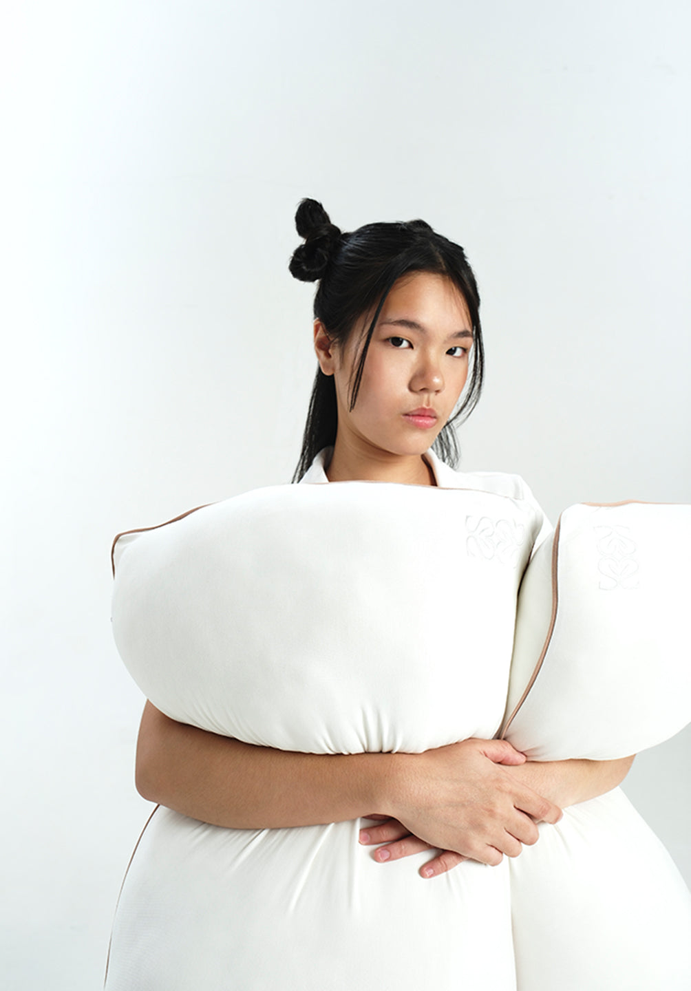 Adult Head Pillow Nudes in Milk